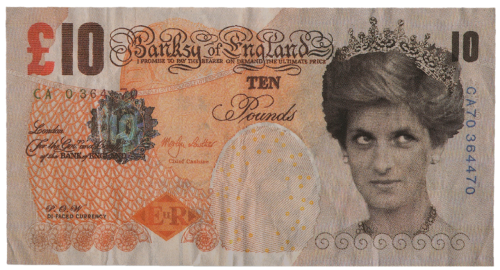 Banksy - 10 Pound note