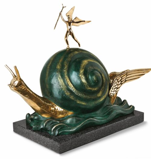 Dali - Snail and the Angel